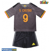 AS Roma Santiago Castro #9 3rd trikot Kinder 2026-27 Kurzarm (+ Kurze Hosen)